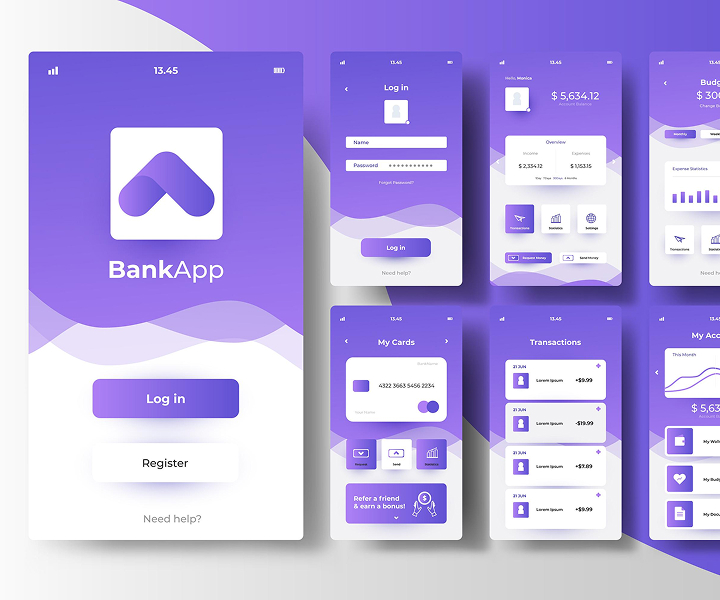 Banking App screenshot